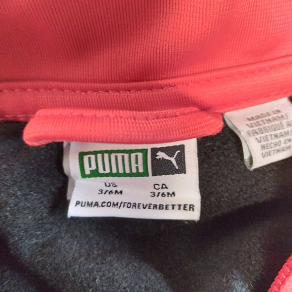 Puma Jacket- Toddler 3/6 Months- Like New Condition - Picture 4 of 5